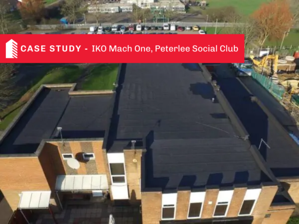 IKO Mach One Flat Roofing 20 Year Warranty in Peterlee Co Durham