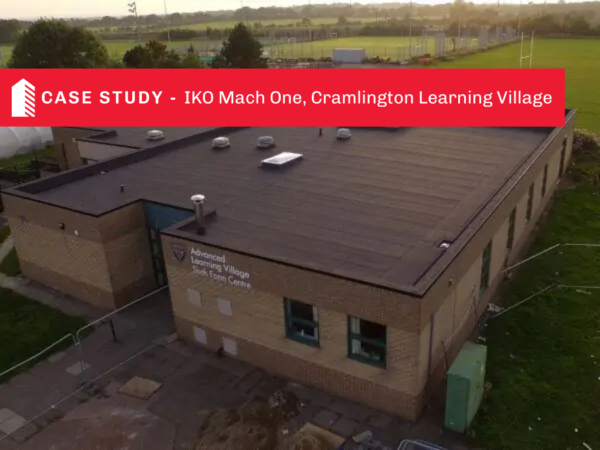 Commercial Roofing Replacement for Cramlington Learning Village