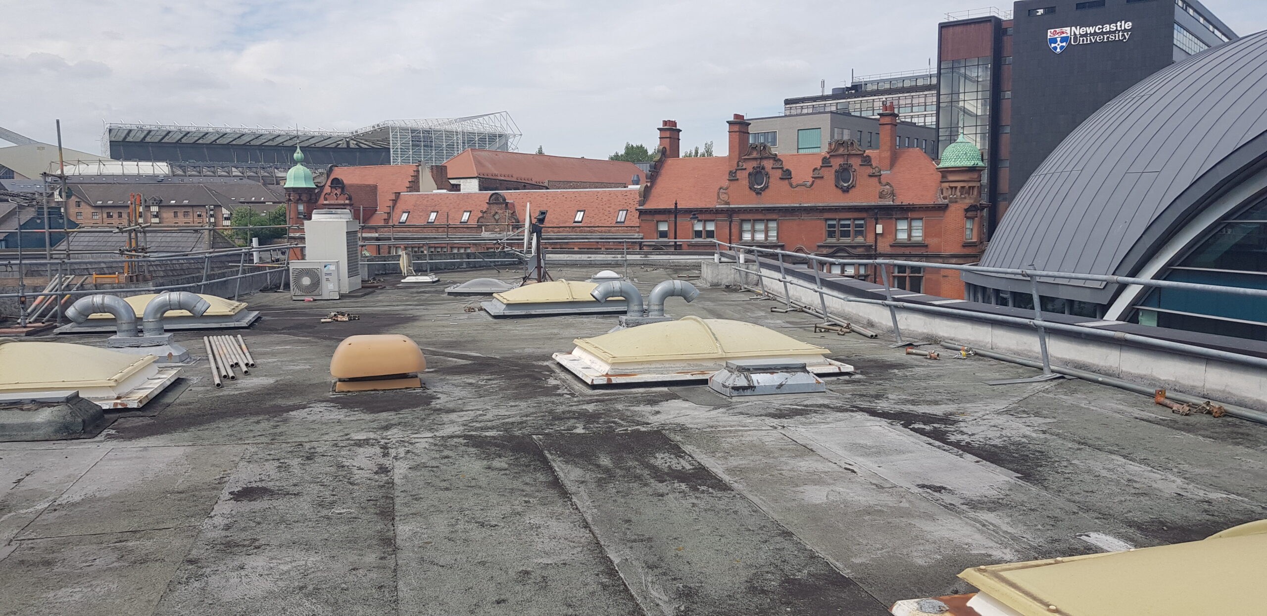 Lloyds Bank, Newcastle Flat Roof Refurbishment.