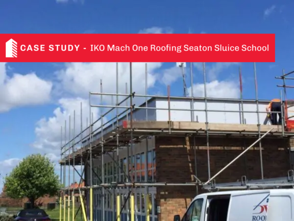 IKO Mach One Roofing for Seaton Sluice School
