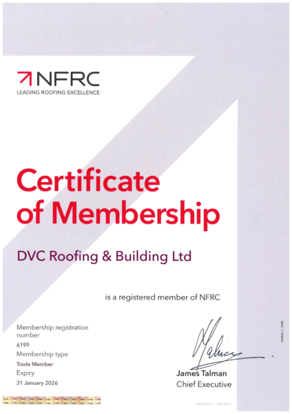 Roofing Contractor, Accreditations