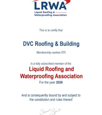 DVC Commercial Roofing Accreditations