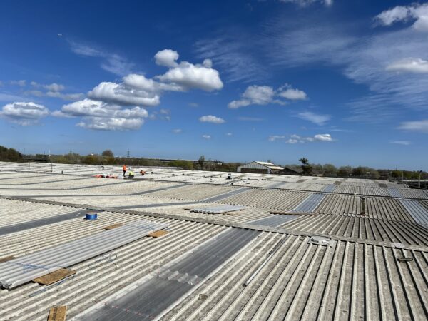 commercial flat roof installation 