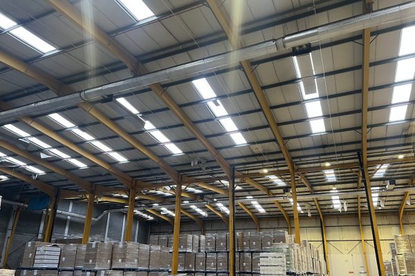 rooflights installation