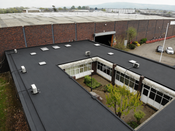 commercial flat roofing