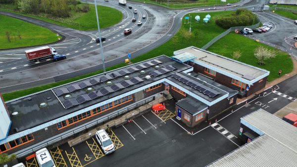 Solar Installation on flat roof