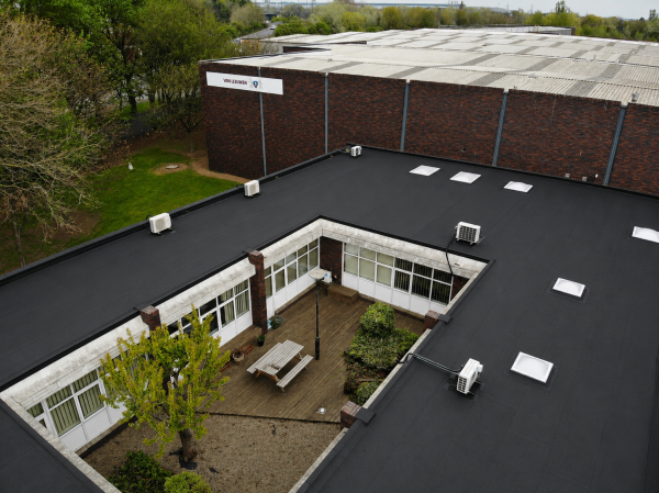 Flat Commercial Roof